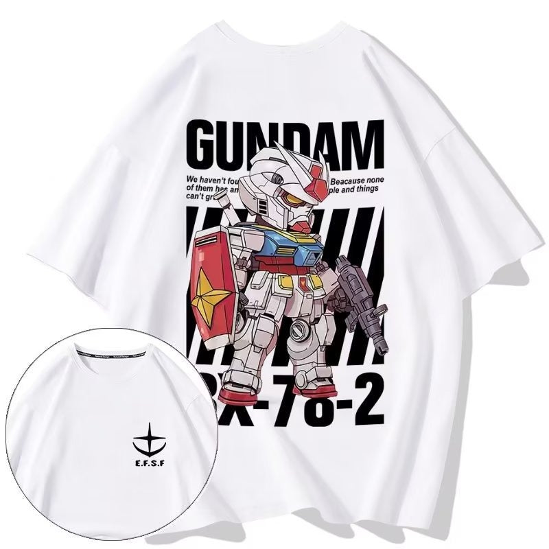 Spring quarter sleeved minimalist trendy T-shirt with daily round neck - 2bazar4