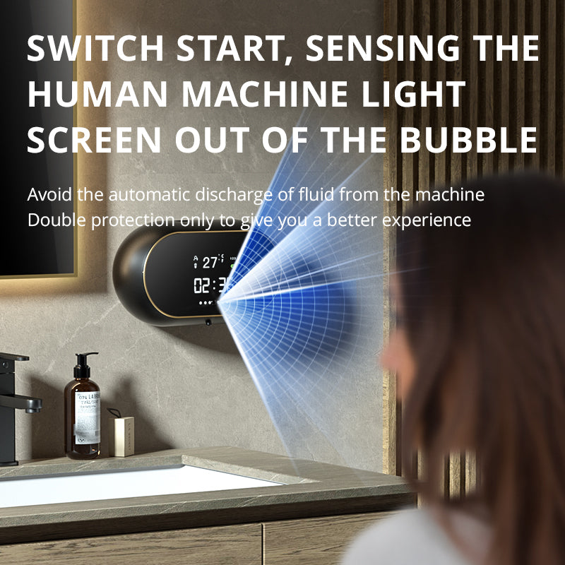 New W1 W2 Automatic Induction Soap Dispenser Foam Mobile Phone Wall Mounted Hand Sanitizer Hand Washer Sensor Usb Charging - 2bazar4