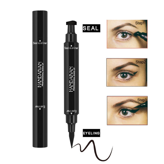 HANDAIYAN Han Daiyan double-headed black triangle seal eyeliner - 2bazar4