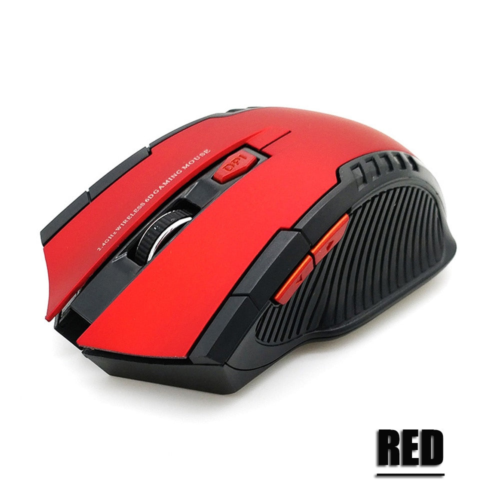 2.4GHz Wireless Mice With USB Receiver Gamer 2000DPI Mouse For Computer PC Laptop - 2bazar4