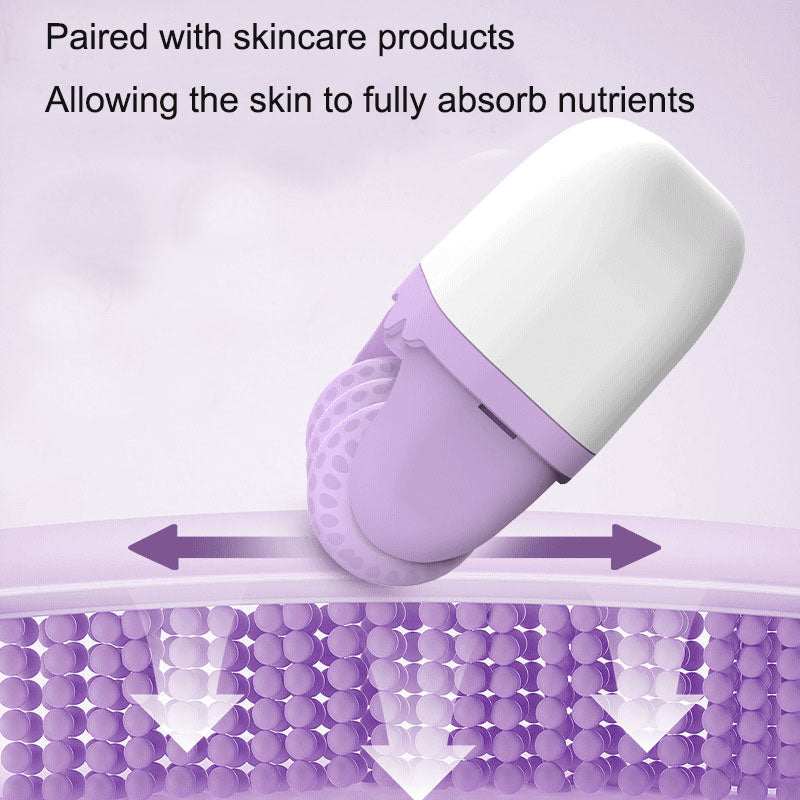 Cold compress device dual head roller 2-in-1 to relieve edema and cool down multifunctional massager delicate - 2bazar4