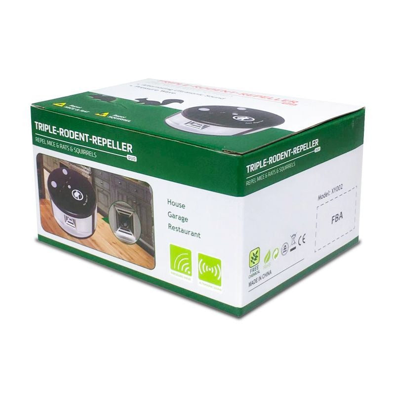 Ultrasonic Mice Mouse Repeller Ultrasonic Electronic Pest Control Rodent Rat Mouse Repeller Rodent Control Household Pest Garden - 2bazar4