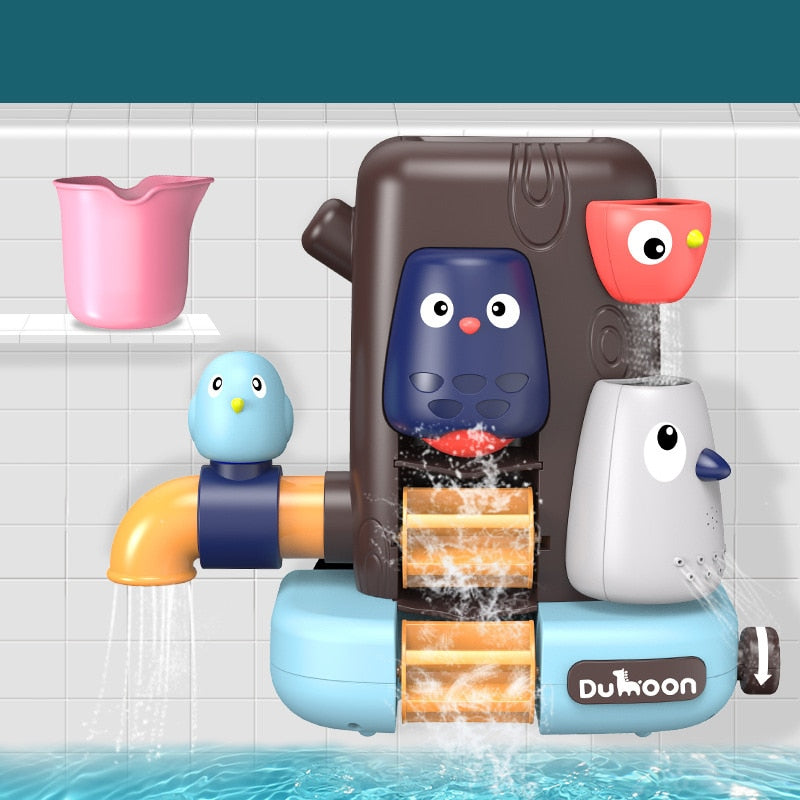 Bath Toys Pipeline Water Spray Shower Game Elephant Bath Baby Toy for Children Swimming Bathroom Bathing Shower Kids Toy - 2bazar4