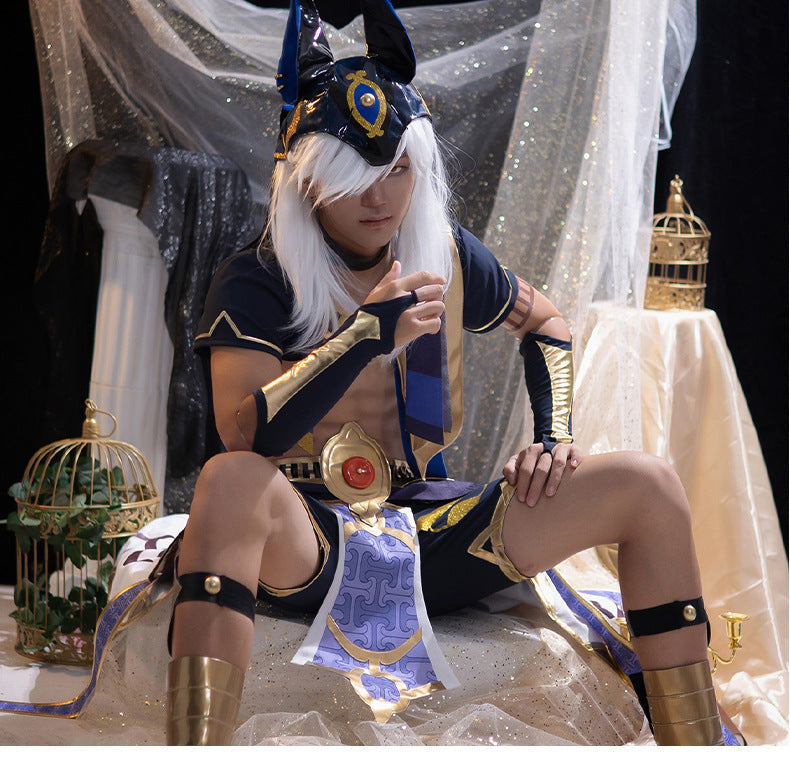 Genshin Impact Sanuo Cos Clothes High Wind Discipline Officer Su Micantis Complete Game Cosplay Clothes Male eprolo