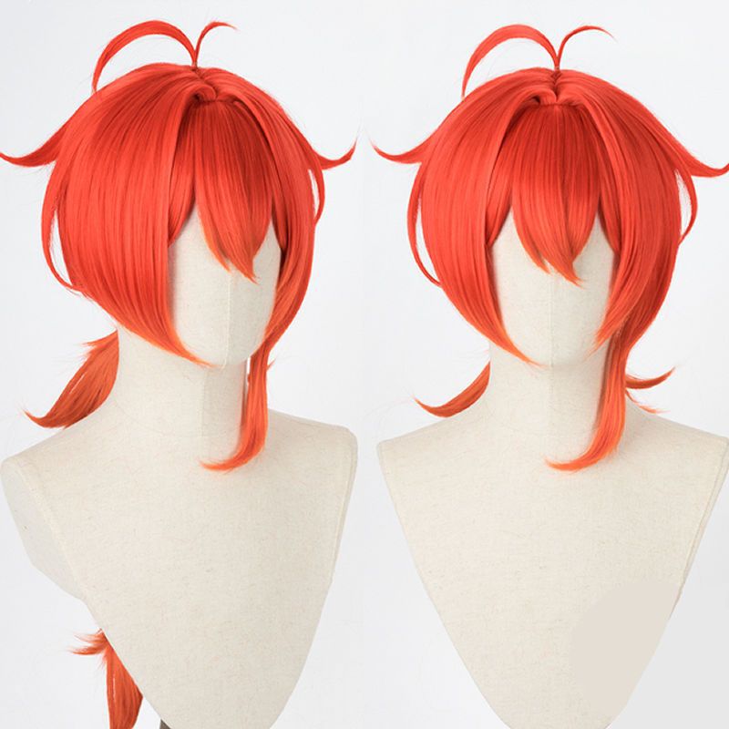 Genshin Impact cos costume Duluk cos game full suit cosplay costume men's clothes wigs shoes sword weapons eprolo