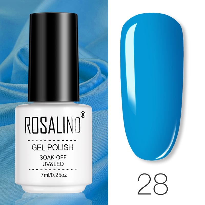 ROSALIND Gel Polish Set Manicure for Nails Semi Permanent Vernis top coat UV LED Gel Varnish Soak Off Nail Art Gel Nail Polish - 2bazar4
