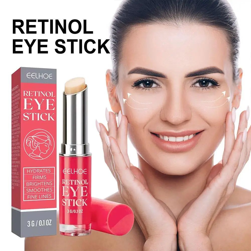 Retinol Eye Cream Lightening Dark Circles Firming Skin Instant Eye Repair Serum Stick for women Women Eyes Care - 2bazar4