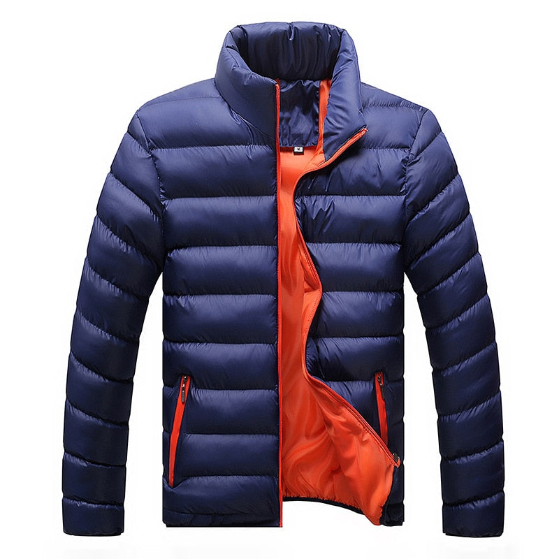 Winter Jacket Men Stand Collar Male Parka Jacket Mens Solid Thick Jackets and Coats Man Winter Parkas M-6XL - 2bazar4