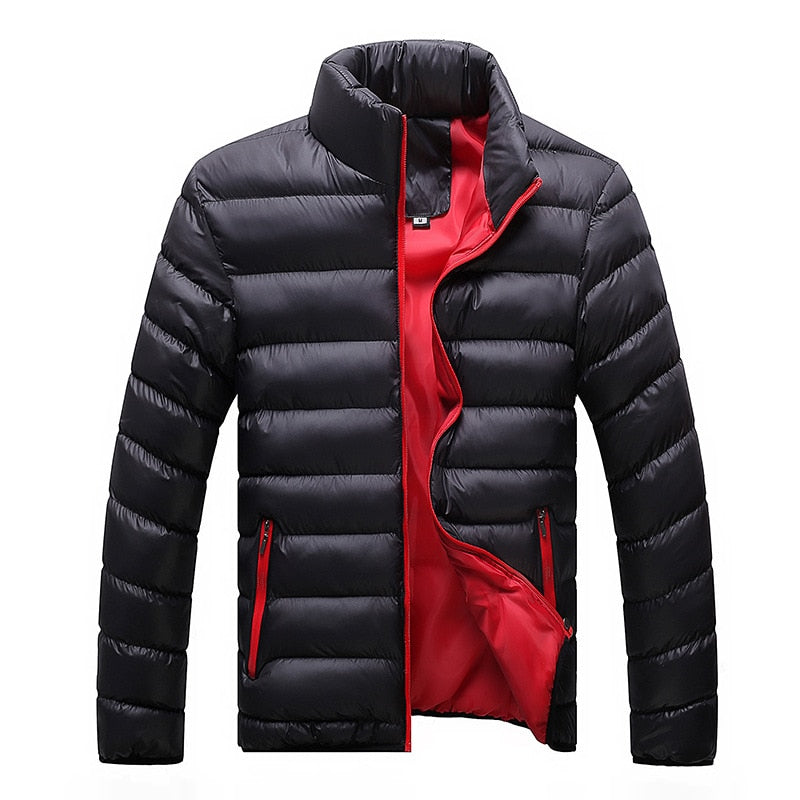 Winter Jacket Men Stand Collar Male Parka Jacket Mens Solid Thick Jackets and Coats Man Winter Parkas M-6XL - 2bazar4