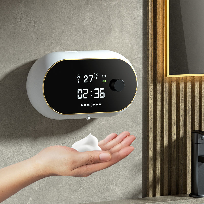 New W1 W2 Automatic Induction Soap Dispenser Foam Mobile Phone Wall Mounted Hand Sanitizer Hand Washer Sensor Usb Charging - 2bazar4