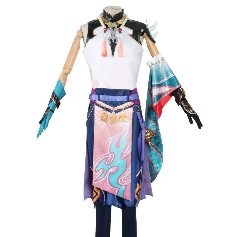 Genshin Impact Cos Costume Manman Cosplay Costume Protector Yasha General C Costume anime Animation