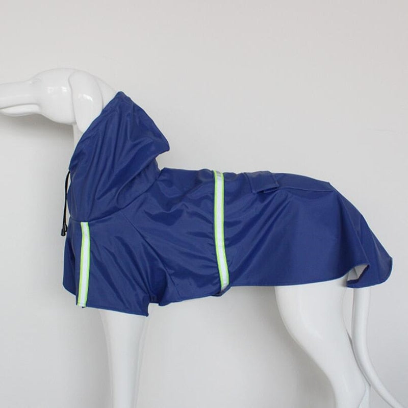 S-5XL Pets Small Dog Raincoats Reflective Small Large Dogs Rain Coat Waterproof Jacket Fashion Outdoor Breathable Puppy Clothes - 2bazar4