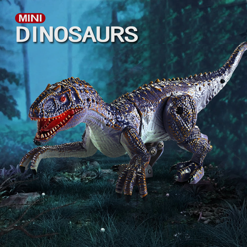 2.4G Remote Control Simulation Dinosaur Raptor Voice Mini Children Dinosaur Toy Electric Model - 2bazar4
