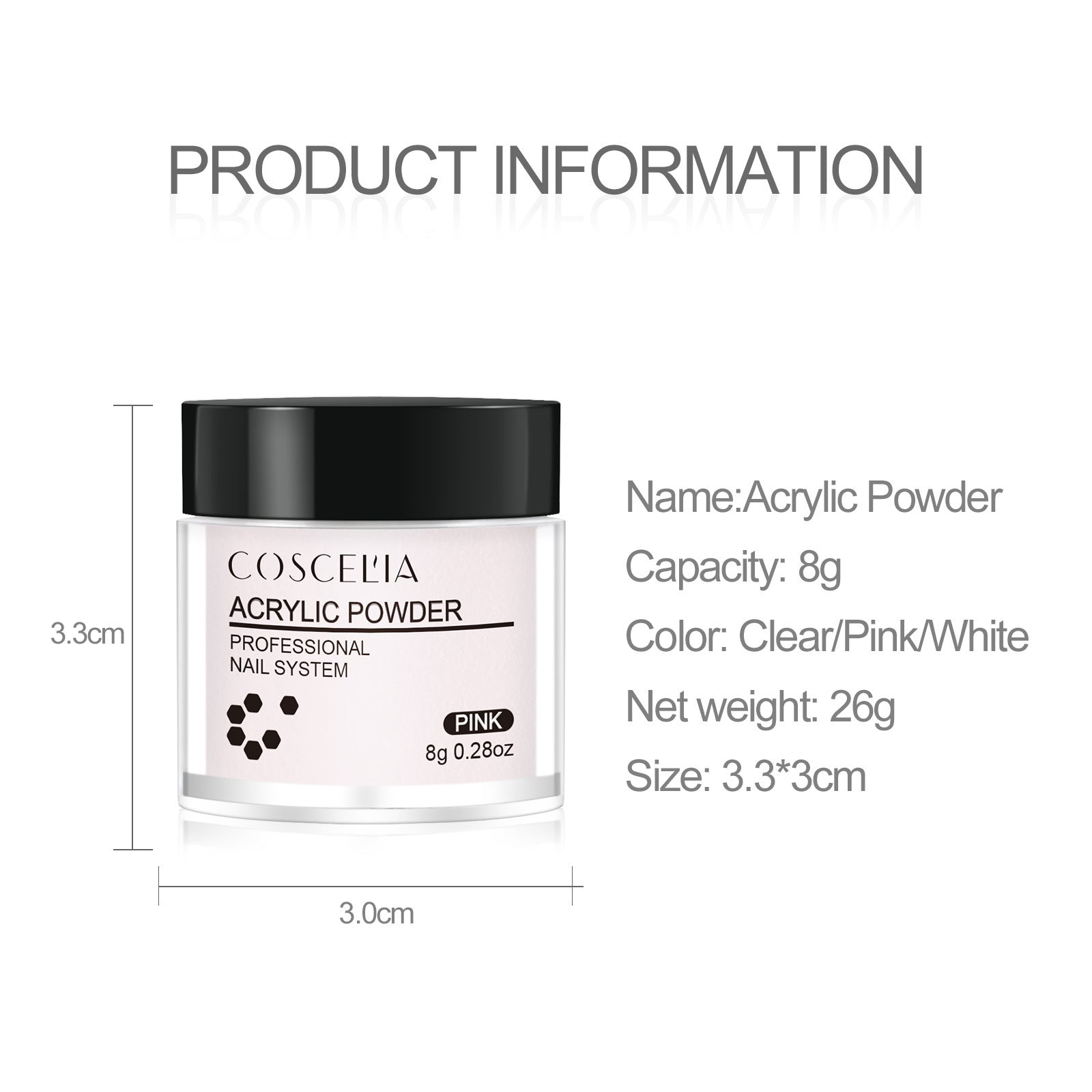 COSCELIA Crystal Powder Nail Extension Nail Tool Set DIY Nail Extension Crystal Powder 150ml Crystal Liquid - 2bazar4