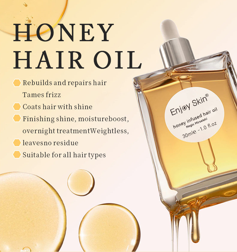 Professional Supplier Honey Hair Oil For Straighten Hair Repair Moisturizing Hair Serum - 2bazar4