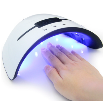 36W Nail Dryer LED UV Lamp Micro USB Nail for Lamps Curing LED Gel Builder 3 Timed Mode with Automatic Sensor Nail Dryers - 2bazar4