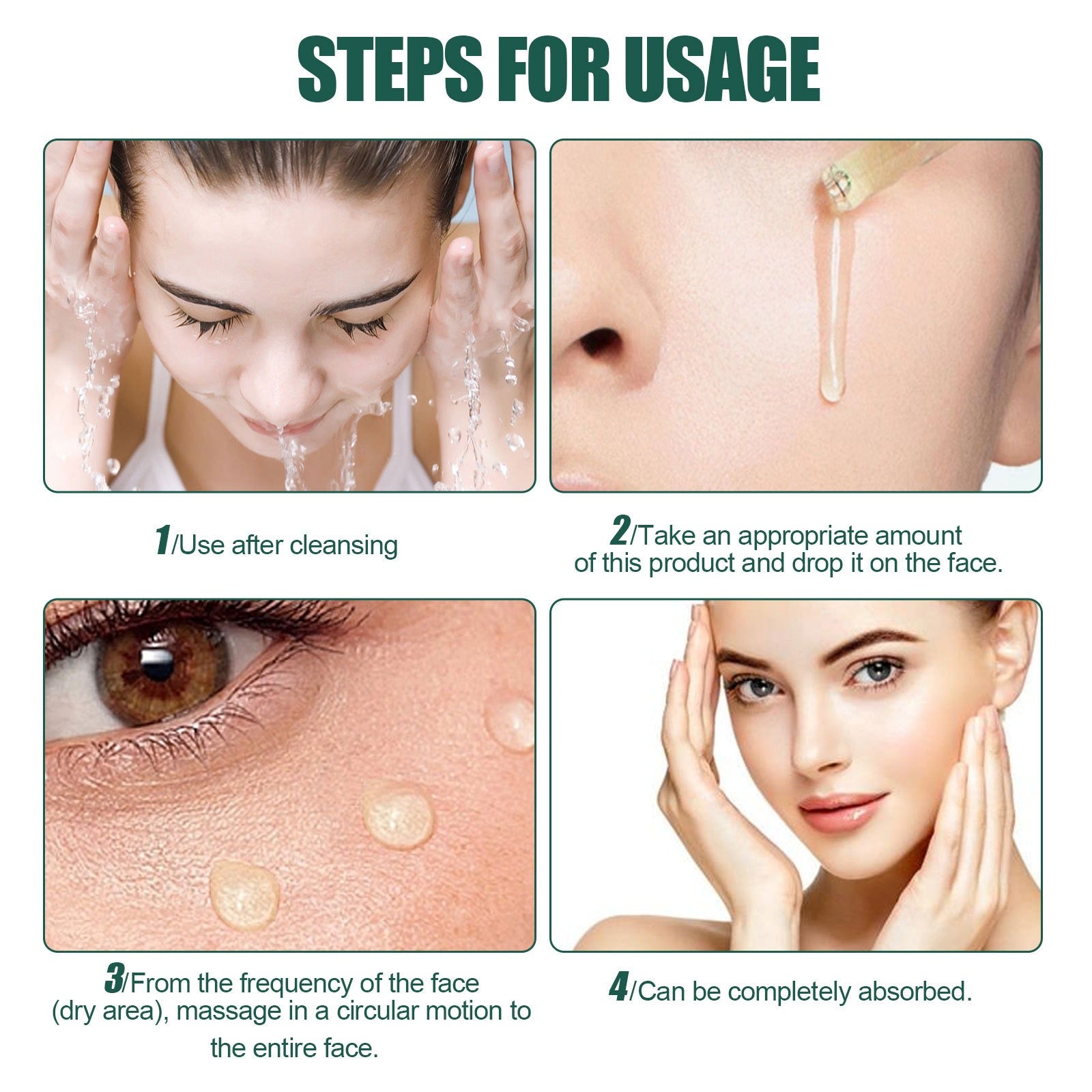 OUHOE Essence collagen replenishing essence whitening freckle removal facial essence brightening hydrating moisturizing - 2bazar4