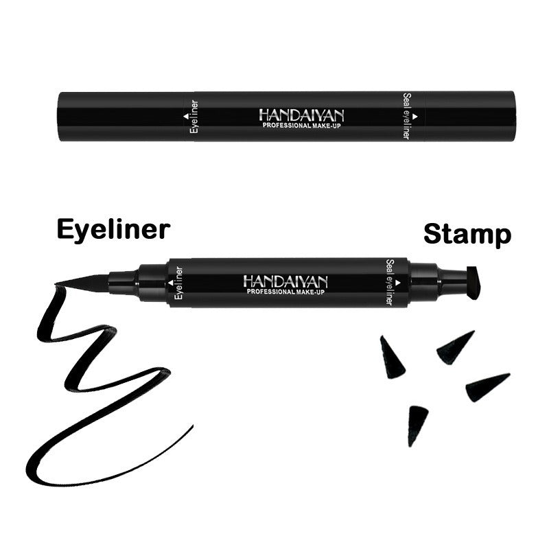 HANDAIYAN Han Daiyan double-headed black triangle seal eyeliner - 2bazar4