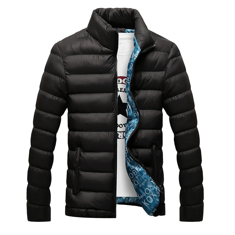 Winter Jacket Men Stand Collar Male Parka Jacket Mens Solid Thick Jackets and Coats Man Winter Parkas M-6XL - 2bazar4