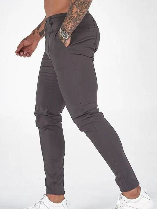 Hot selling casual pants in spring and summer, new men's outdoor slim fit pants, straight leg sports pants in summer - 2bazar4