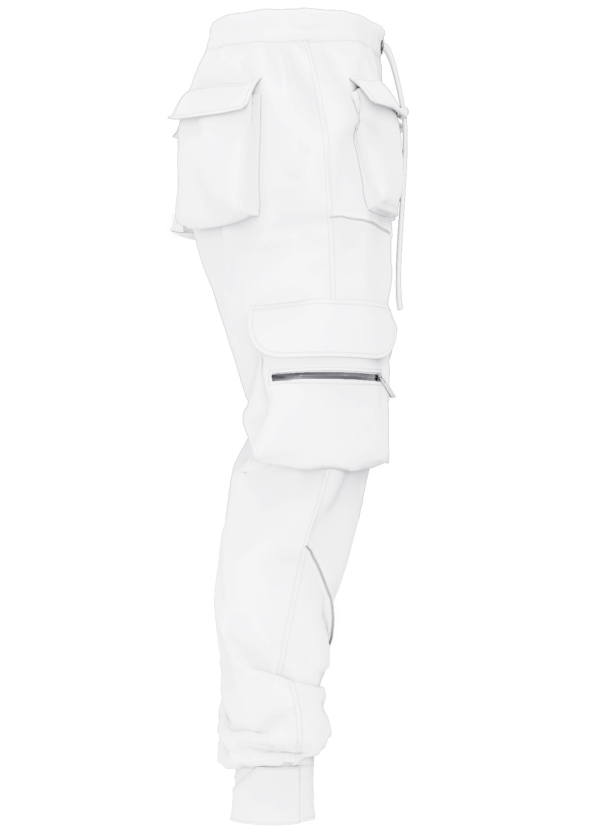 Spring and autumn new casual pants male Korean version of the trendy brand multi-bag overalls loose straight-leg pants outdoor running trousers - 2bazar4