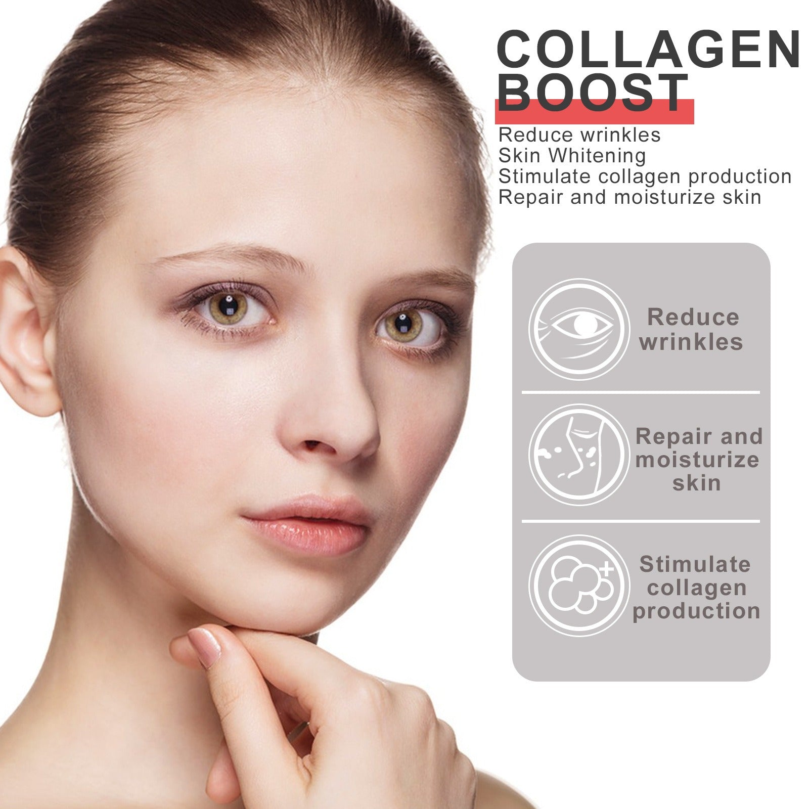 EELHOE Collagen Anti Wrinkle Cream Collagen Is Reconstituted Against Aging To Weaken Fine Lines Moisturize And Tighten Skin - 2bazar4