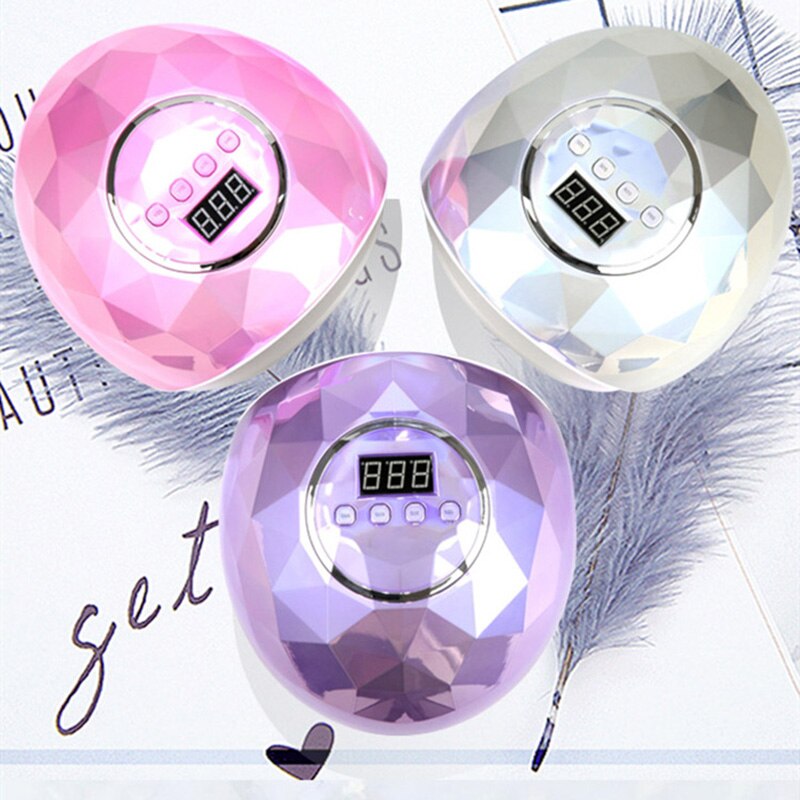 86W UV LED Lamp Nail Dryer For Nail Manicure With 39 PCS LEDs Fast Drying Nail Drying Lamp Curing Light - 2bazar4