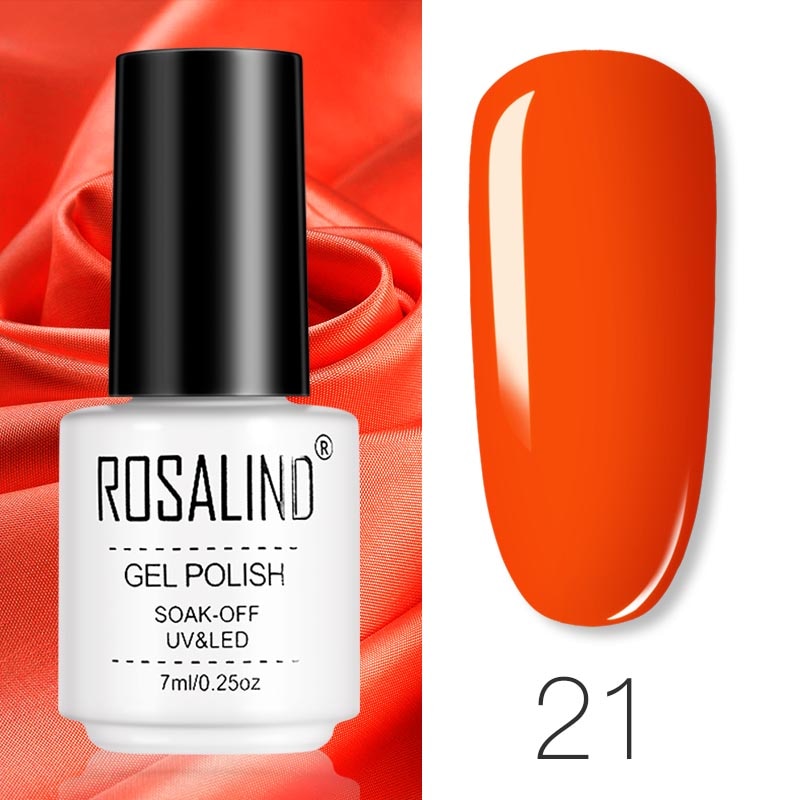 ROSALIND Gel Polish Set Manicure for Nails Semi Permanent Vernis top coat UV LED Gel Varnish Soak Off Nail Art Gel Nail Polish - 2bazar4