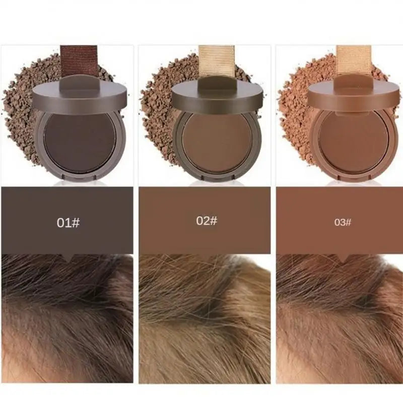 Hairline Shadow Powder Natural Instant Hairline Filling Repair Hair Tool Unisex Hair Fluffy Powder Bald Coverage - 2bazar4