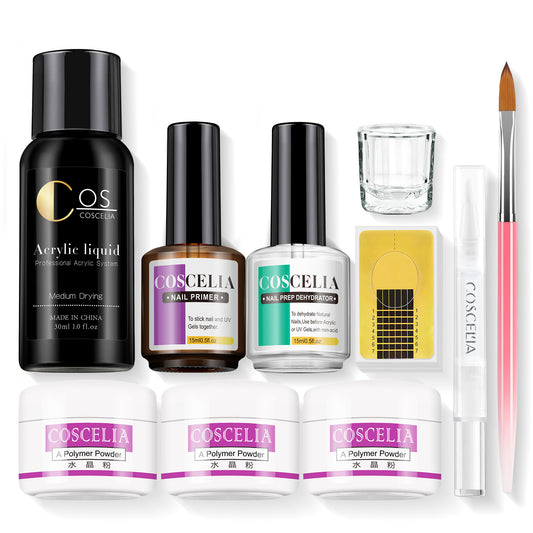 Crystal Powder Extension Nail Manicure Tool Set DIY Nail Extension Crystal Powder Three-Dimensional Modeling Carved Nail Powder - 2bazar4