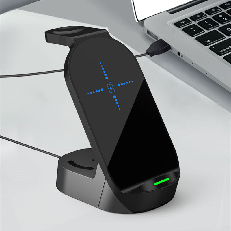 Four-In-One Wireless Charger For Apple Mobile Phone Watch Headset All-In-One Wireless Charger - 2bazar4
