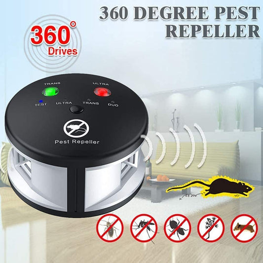 Ultrasonic Mice Mouse Repeller Ultrasonic Electronic Pest Control Rodent Rat Mouse Repeller Rodent Control Household Pest Garden - 2bazar4