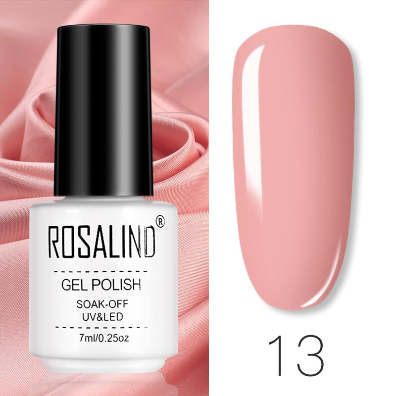ROSALIND Gel Polish Set Manicure for Nails Semi Permanent Vernis top coat UV LED Gel Varnish Soak Off Nail Art Gel Nail Polish - 2bazar4