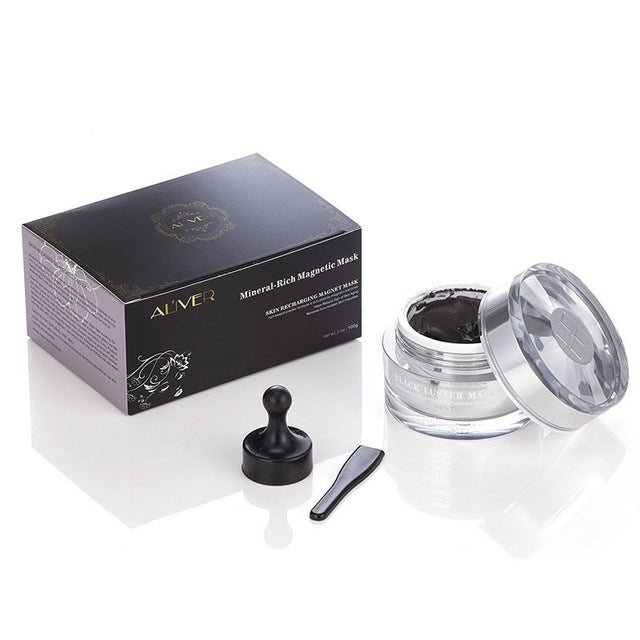 Mineral-Rich Magnetic Face Mask Pore Cleansing Removes Skin Impurities Firming Moisturizing Blackhead Removal Mask - 2bazar4