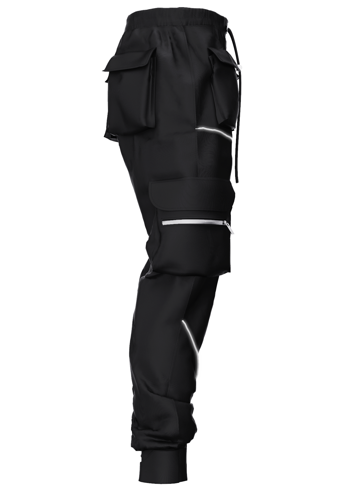 Spring and autumn new casual pants male Korean version of the trendy brand multi-bag overalls loose straight-leg pants outdoor running trousers - 2bazar4