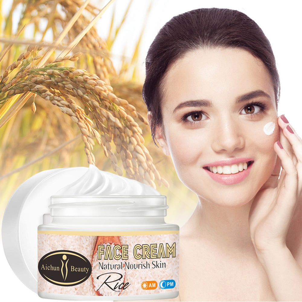 Rice Cream Skin Moisturizing Brightening Moisturizing 50g Cream Skin Care Products - 2bazar4