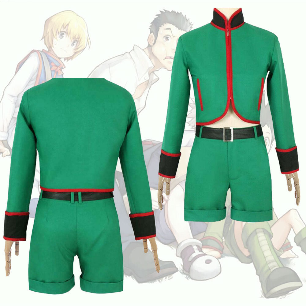 Gon Freecss Cosplay Costume Green Suit Halloween Christmas Party Carnival Men Women Anime Cosplay Costumes eprolo