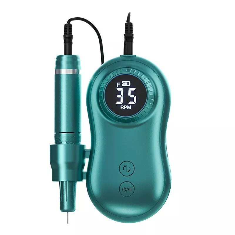 Portable Electric Nail Drill Manicure Machine Nail Pedicure Tools PM Electric Nail Drill - 2bazar4