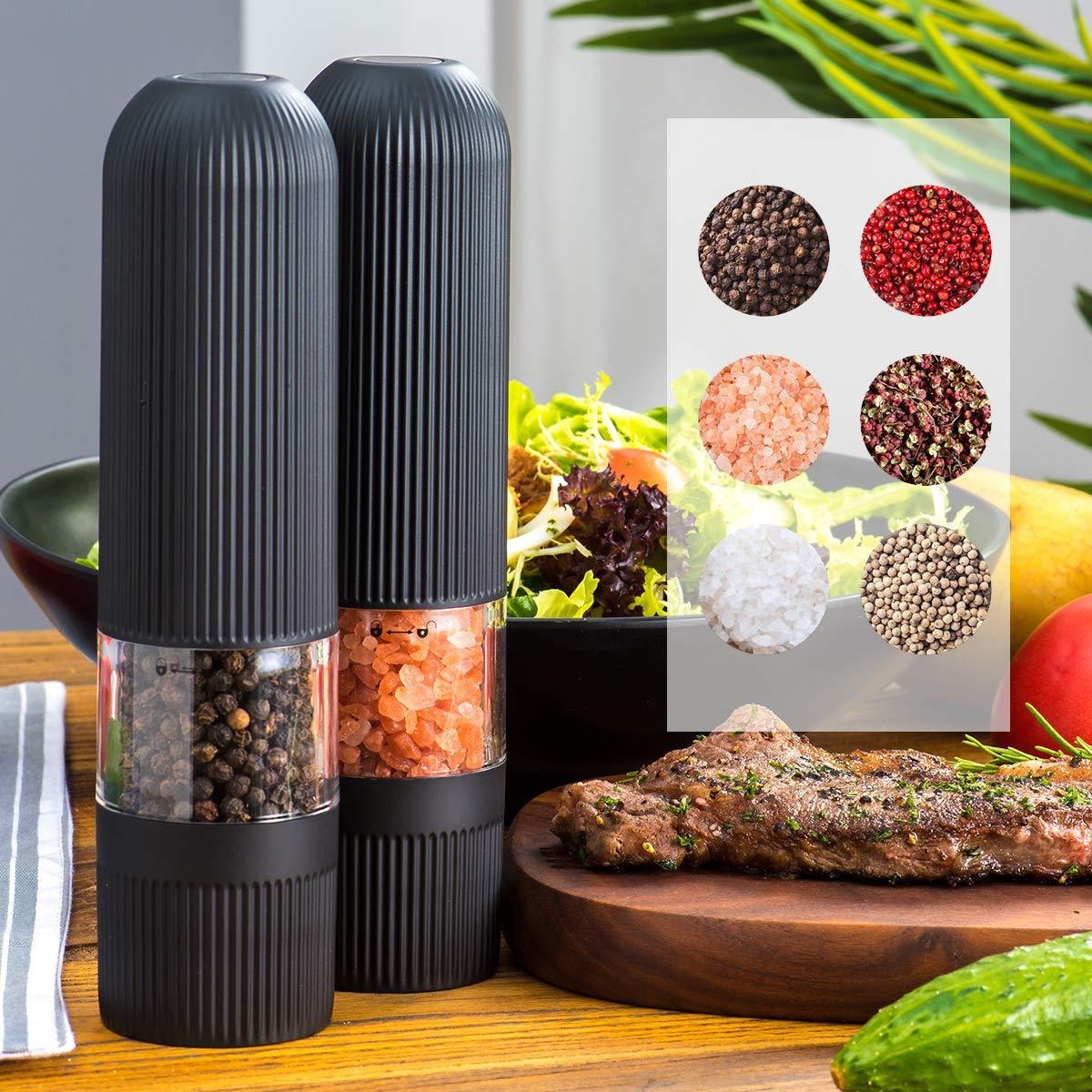 Kitchen Supplies Grinder Pepper Mill Electric Pepper Mill - 2bazar4
