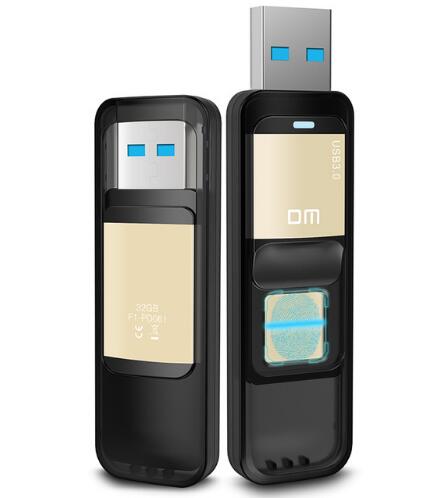 DM PD061 USB3.0 32G 64G High-speed Recognition Fingerprint Encrypted Pen Drive Security Memory USB Stick - 2bazar4