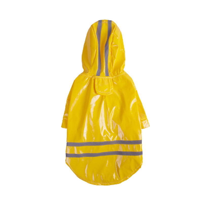 Summer Outdoor Puppy Pet Rain Coat S-XL Hoody Waterproof Jackets PU Raincoat for Dogs Cats Apparel Clothes - 2bazar4