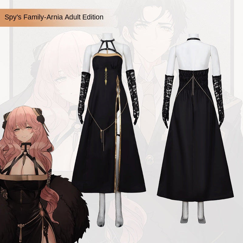 Spy Family Costume Ania Adult Cosplay anime Animation Performance Costume Daily Dress eprolo
