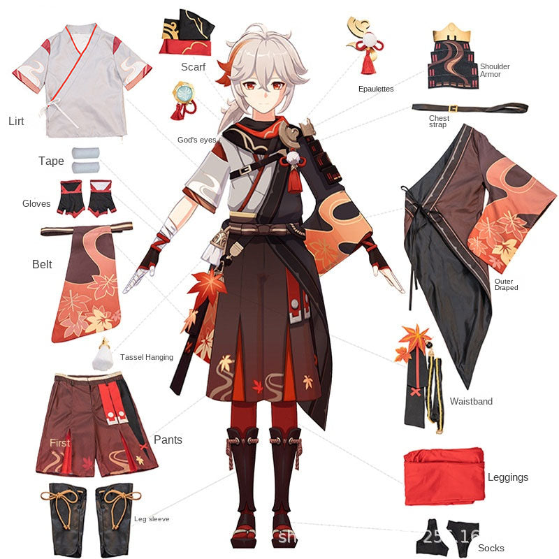 Genshin Impact Fengyuan Wanye COS Costume Rice Wife City Wanye Friend Animation Game cosplay Costume