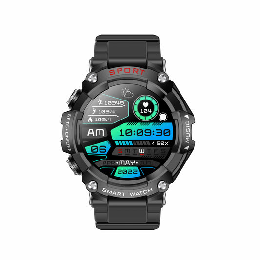 T96 Smart Watch TWS 2 in 1 Bluetooth HD Call Recording Local Playback Health Monitoring - 2bazar4