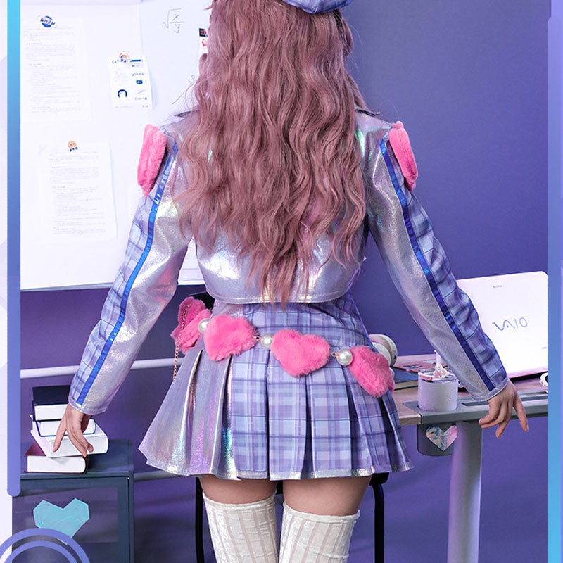 LOL League of Legends cosplay costume Valentine's Day limited female police officer Caitlin cosplay women's clothing Wei full set C-suit female eprolo