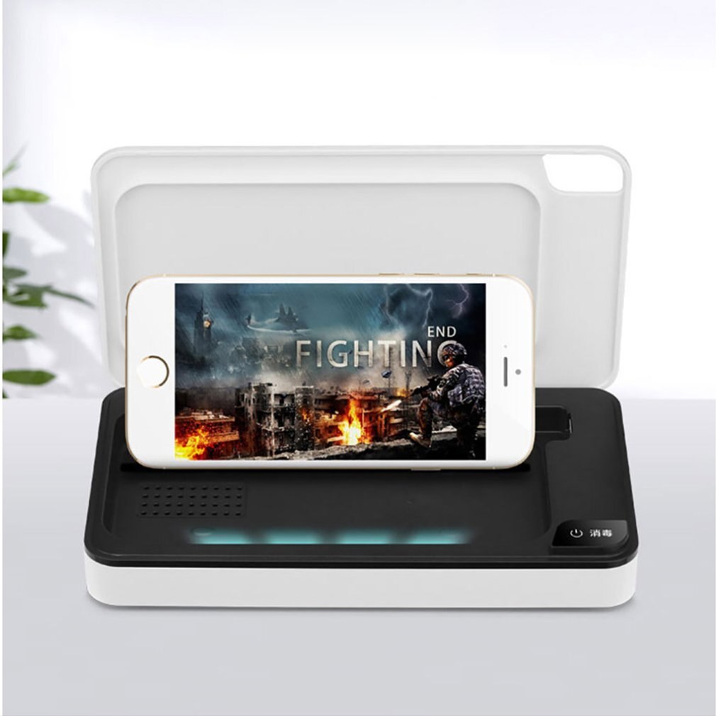 Portable Uv Sterilizer Box Mobile Phone Sanitizer Case For Phone Mice Toothbrush Mask Sterilization Box 1 Set - 2bazar4