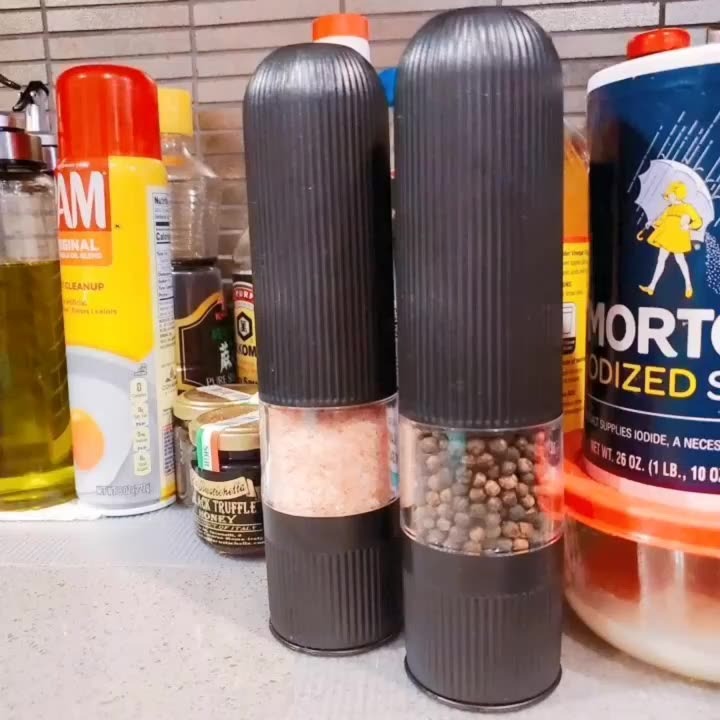 Kitchen Supplies Grinder Pepper Mill Electric Pepper Mill - 2bazar4