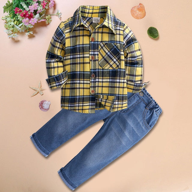 Toddler Boy Clothes Summer Children Clothing Boys Sets Costume For Kids Clothes Sets T-shirt+Jeans Sport Suits 2 3 4 5 6 7 Years - 2bazar4