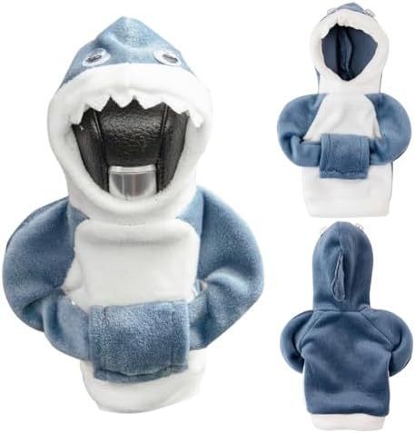 Automotive Interior Accessories Fashionable Hooded Shirt Shift Knobs Mini Hoodie Car Gear Shift Cover - 2bazar4