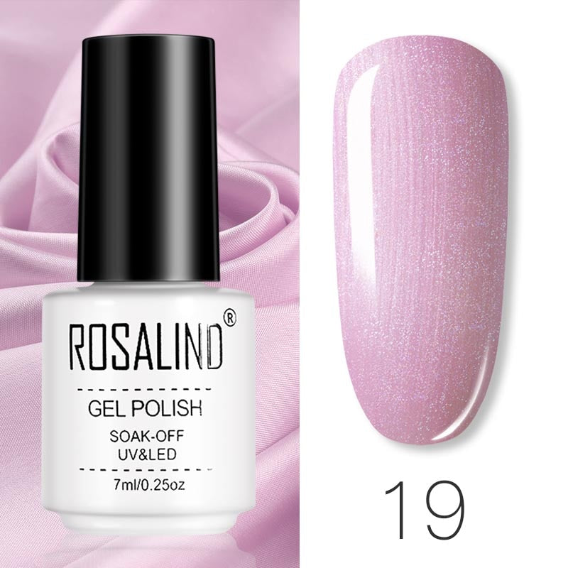 ROSALIND Gel Polish Set Manicure for Nails Semi Permanent Vernis top coat UV LED Gel Varnish Soak Off Nail Art Gel Nail Polish - 2bazar4